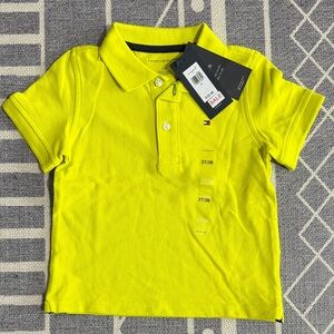 Tommy Hilfiger Kids Yellow Polo Shirt
